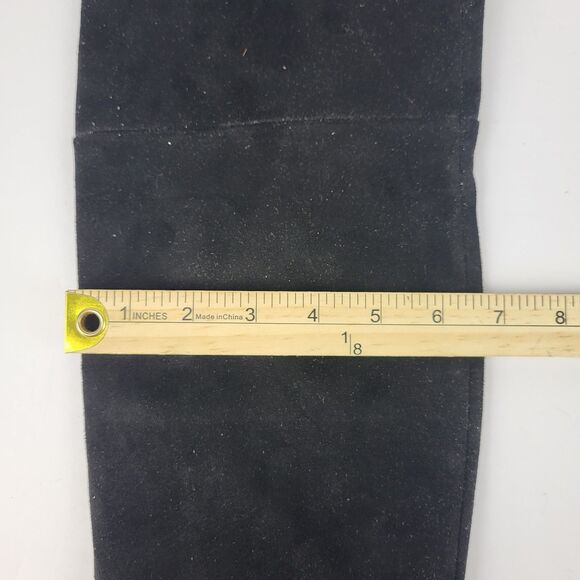 BP. Luke Over The Knee Tall Boots Black Faux Suede Size 6M - Picture 5 of 16